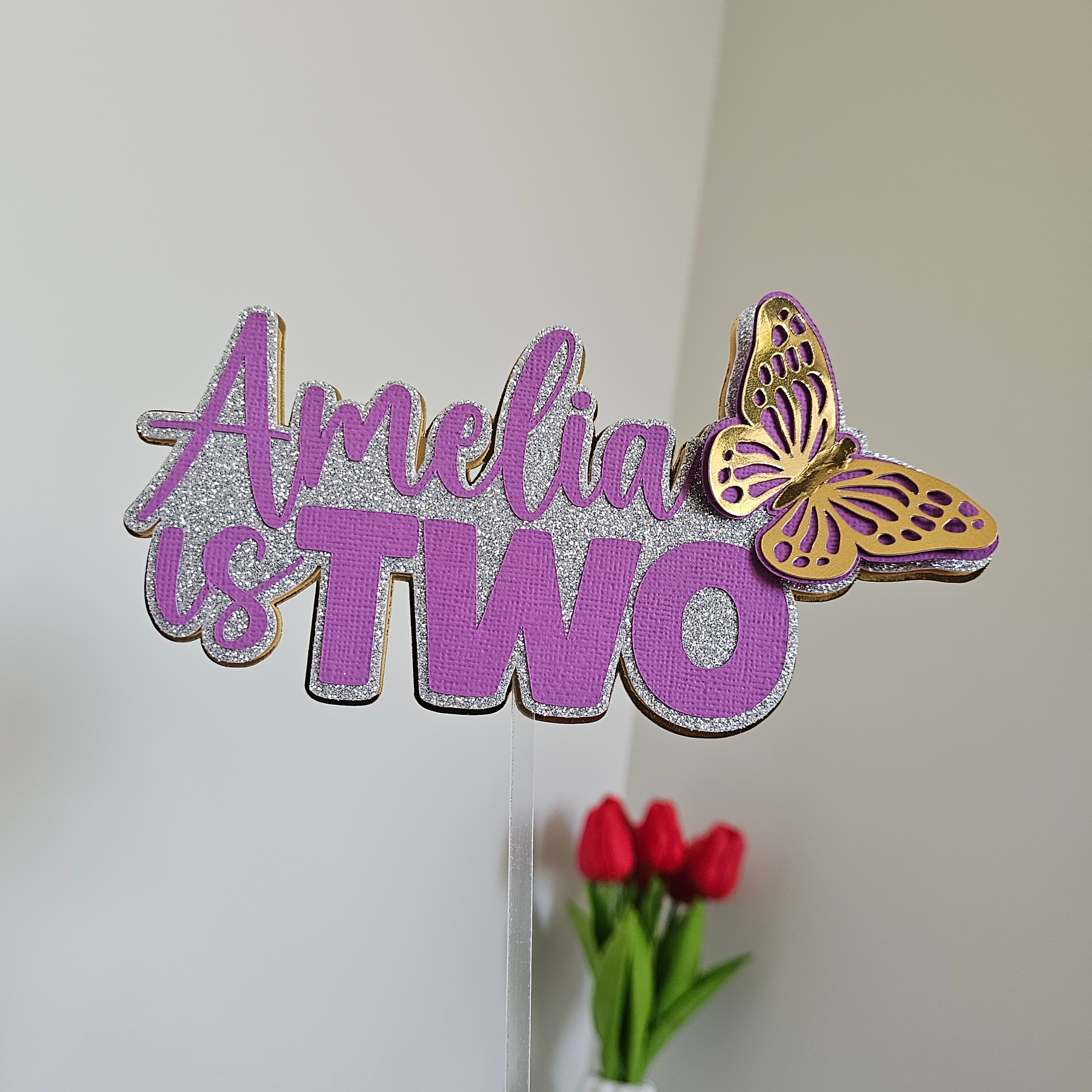 Butterfly Cake Topper